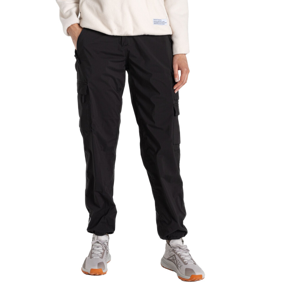 (14 UK, Black) Craghoppers Womens/Ladies Natales Cargo Waterproof Trousers-image-OPC-PFX7Z2R-NEW
