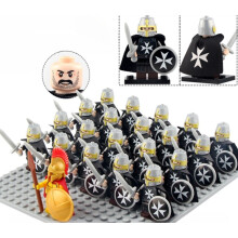 (21PCS-E) 21pcs Medieval Roman Warriors Spartan Warriors Minifigures Kids Toys