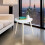 (White, Small) Coffee Table, Small Side Table Living Room, Triangle Solid Wood End Table 8