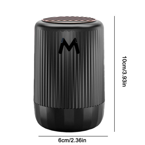 (Black) Vehicle Microwave Molecular Deicing Instrument,solid Aromatherapy Deicing Cup For Car 1