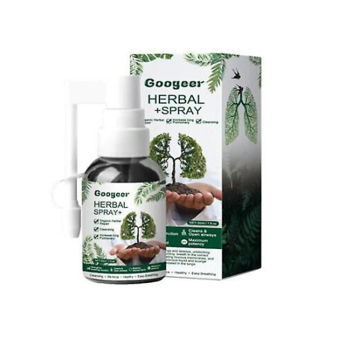 Respinature Herbal Lung Cleanse Mist-powerful Lung Support,30ml Herbal Spray