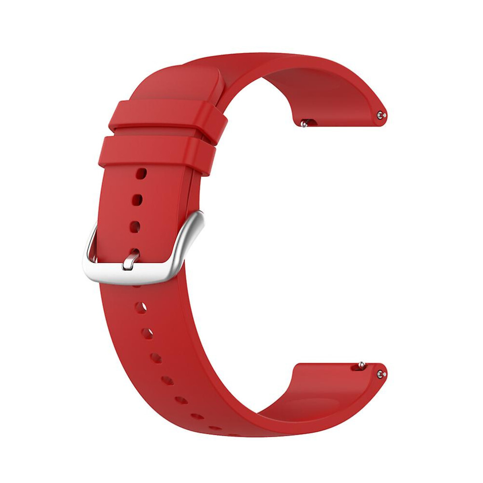 (Red) Silicone Watch Band For Huami Amazfit Gts 2 Mini Strap Smart Watch Band Sport Red 8994440147611