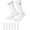 Nike (White, Medium) Nike Everyday Plus Cushioned Crew Socks 6 Pairs 3