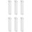 Nike (White, Medium) Nike Everyday Plus Cushioned Crew Socks 6 Pairs 4