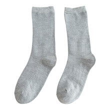(Light Gray, Adult) Colorful Socks Thin Cotton Socks Soft Breathable High Elastic Sock For Adult Child