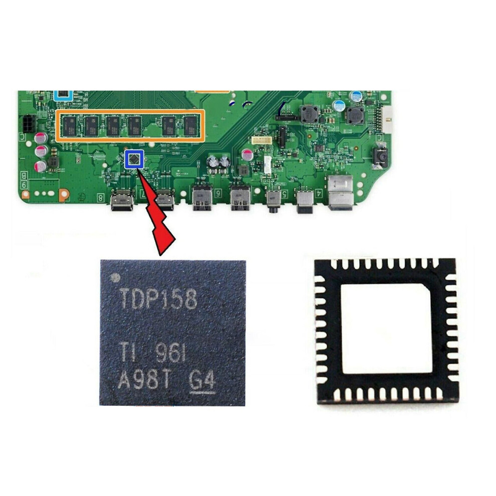 Xbox One X Hdmi Retimer Ic Chip Display Interface Ic Tdp158 Display Interface Ic 8994440163543