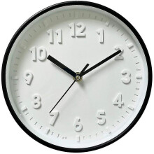 (white clock) Modern Simple Wall Candy Color Clock Mute Living Room Clock Wall Mounted Clock For Home New Wall Clock
