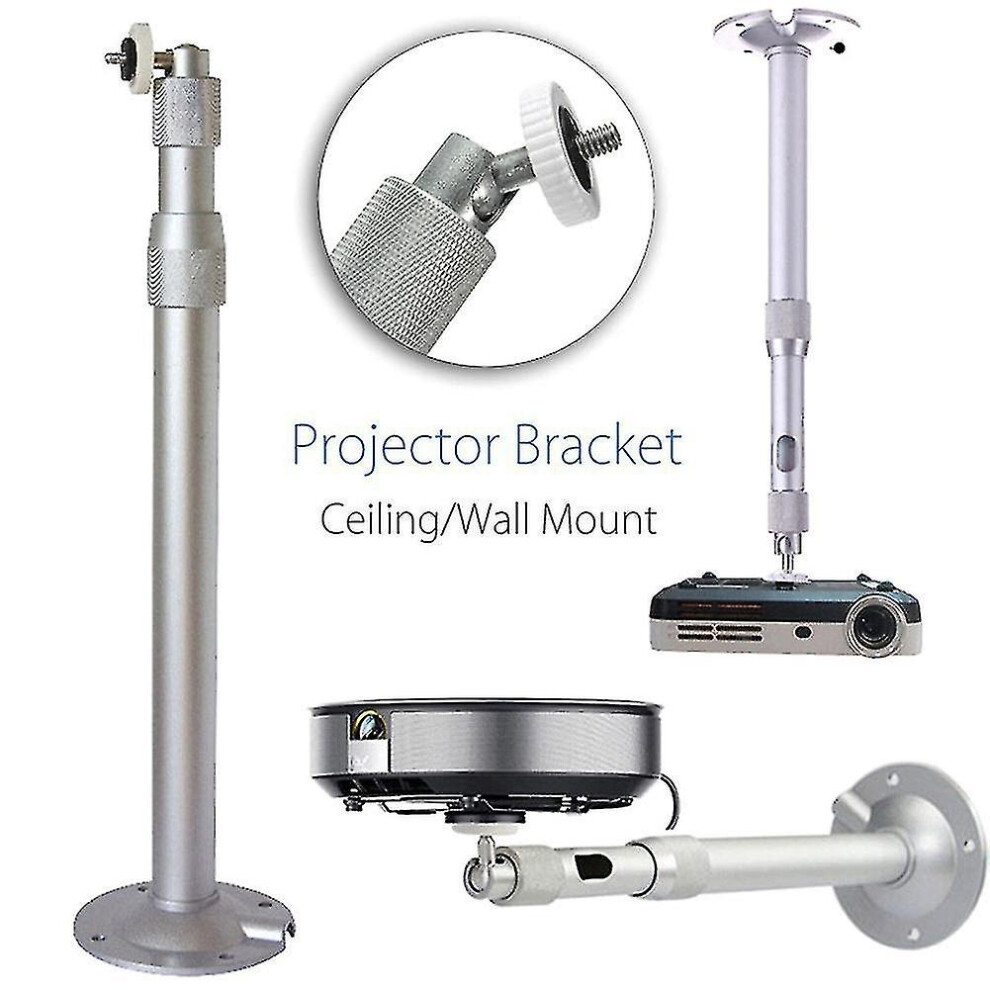 Universal 20-40Cm Projector Ceiling Wall Mount Aluminium Bracket 15Kg Capacity 8994440169743