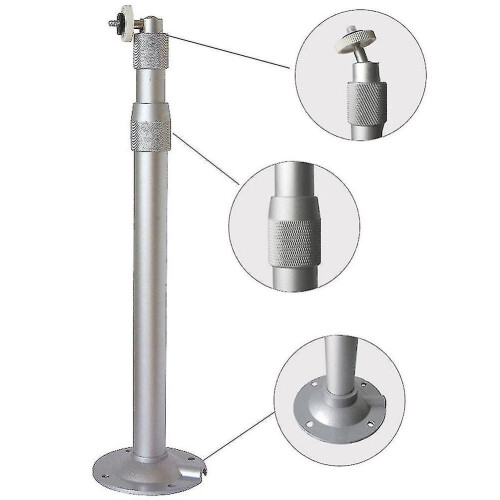 Universal 20-40cm Projector Ceiling Wall Mount Aluminium Bracket 15kg Capacity 1