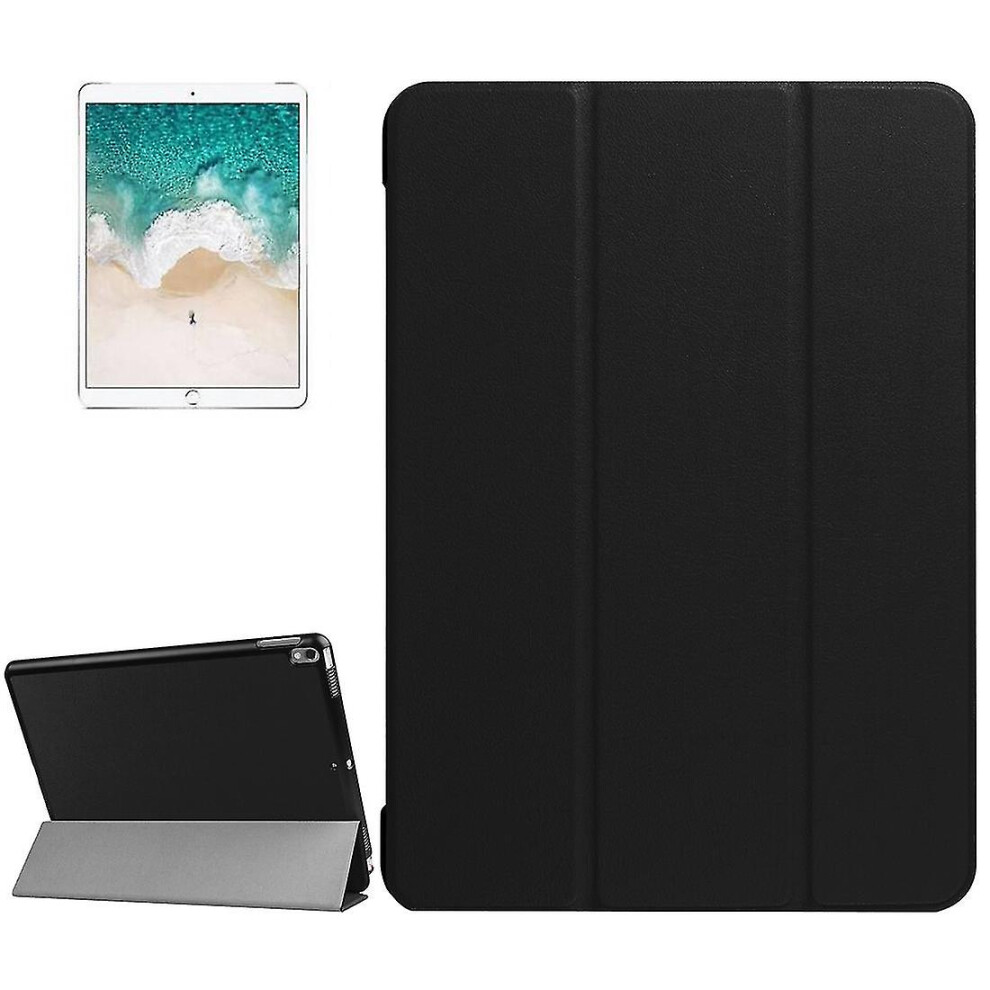 (Black) Leather Case For Ipad Pro 10.5 Inch Black 8715748597157