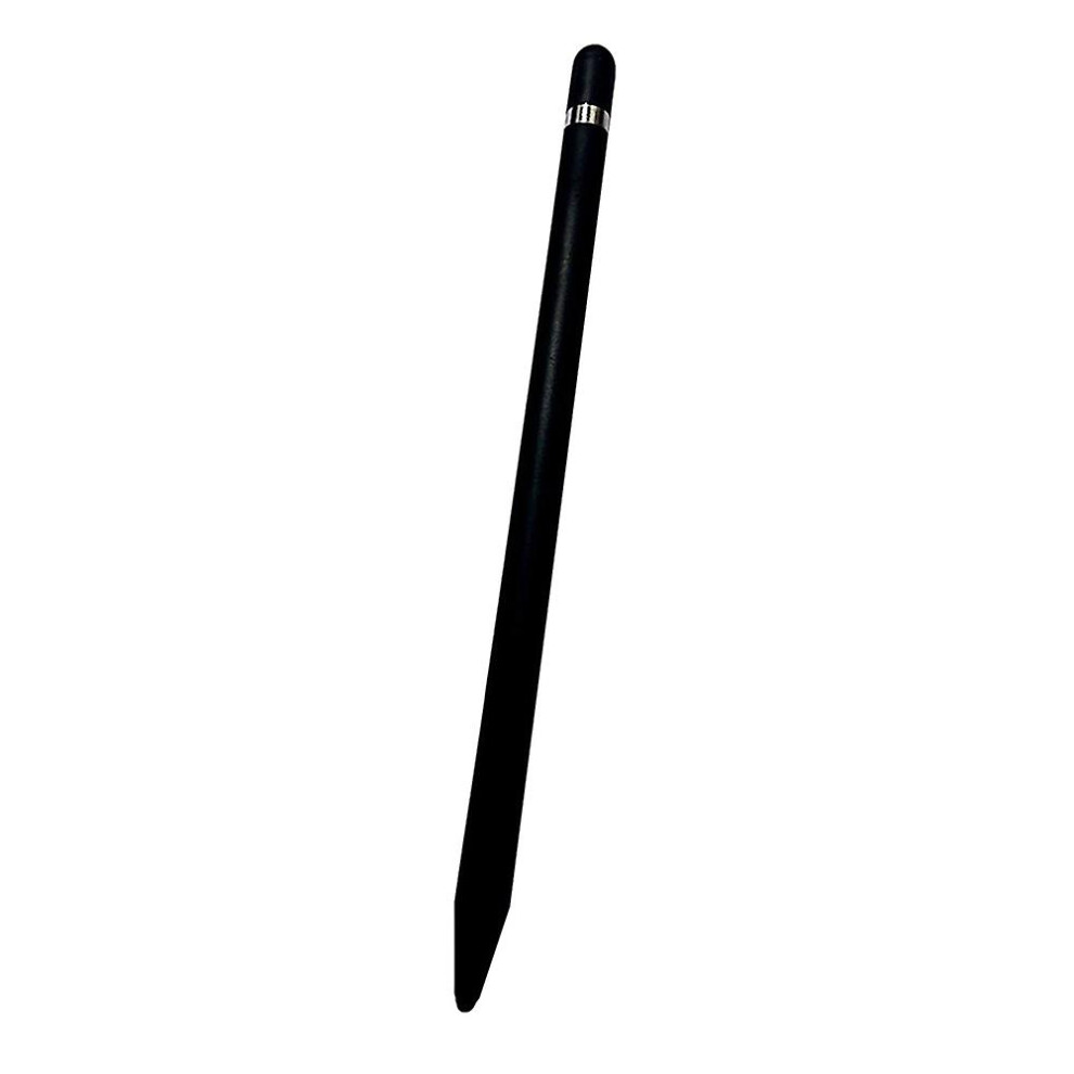 (Black) Universal Soft Nib Writing Capacitive Touch Screen Stylus Phones Tablet Pen Stylus Pen Drawing Touch Black 8994440179025