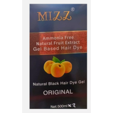 Mizz Natural Black Hair Dye Gel Ammonia-Free For Men and Women 500ml