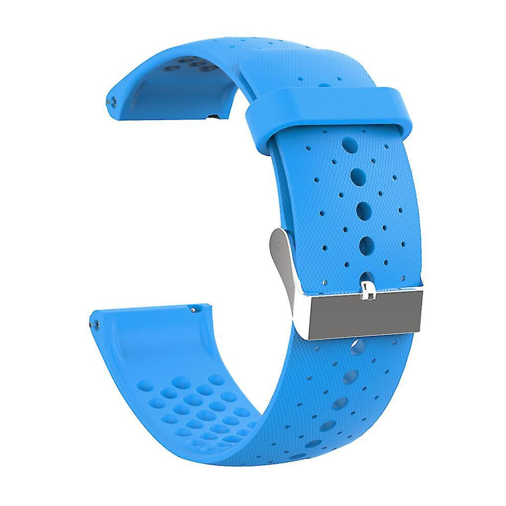 (Blue) Adjustable Sports Watchband Strap For Polar For Vantage M Smart Watch Blue 8994440186856