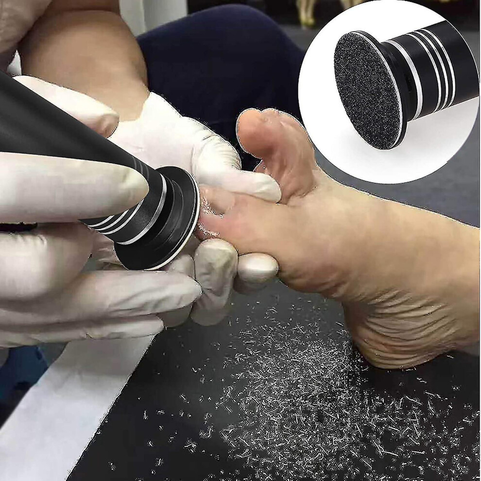Upgraded Electric Callus Remover (speed Adjustable) With 60pcs Replacement Sandpaper Discs, Professional Pedicure And Foot File Polishing