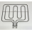 Kenwood Genuine Kenwood KDG606S19 Oven Top Element 1