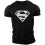 (Black, XL) Superman Vascular Gym Training Top 1