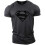 (Gray, L) Superman Vascular Gym Training Top 1