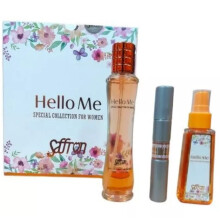 Saffron Hello Me Perfume Fragrance Gift Set Ladies 3pcs GIFT SET