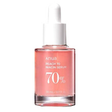 Anua Peach 70 With Niacinamide Facial Serum For Dry Skin 30ml | Hydrating Serum for Spots | Glowing Skin