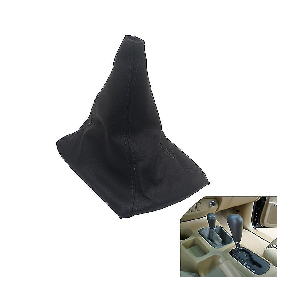 Automatic Gear Stick Shift Knob Cover Gearbox Shift Knob Boot For Toyota Hilux Vigo 2005-2015 4Wd Gearbox Handle- Black 8994440207018