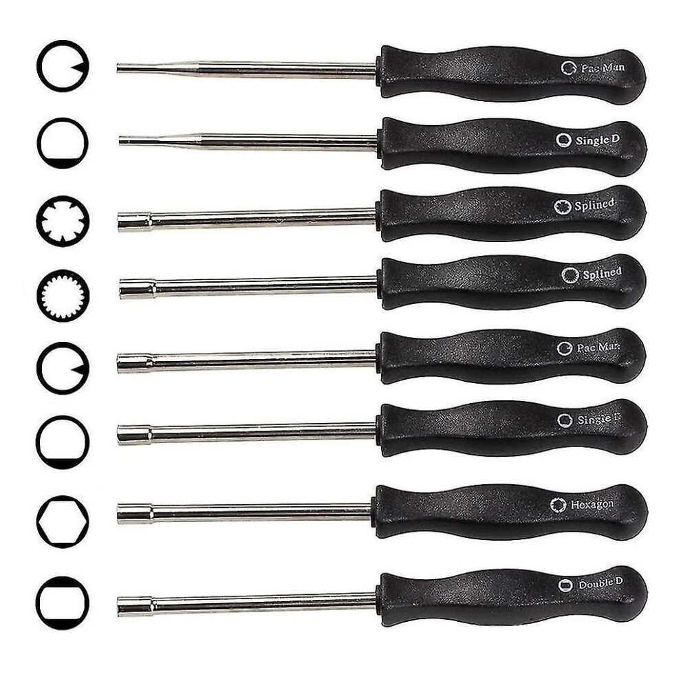 8 Different Carburetor Screwdrivers, Carburetor Adjustment Tool Set Carburetor Adjustment For 2 Cycle Engines 8792504006061