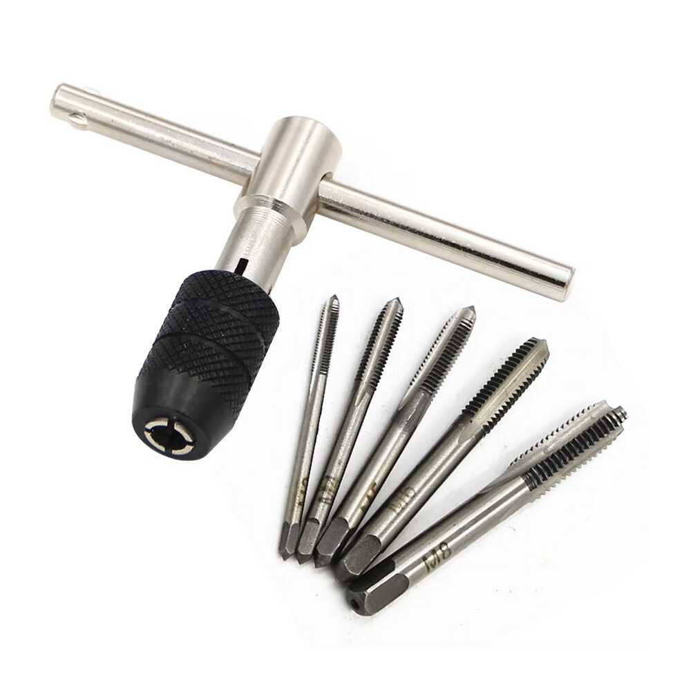 Photos - Other Hand Tools T-type 3mm to 6mm hand tap wrench thread tapping tool set hand wrench thread tapping M6 to M8 tool set