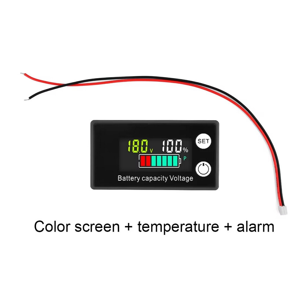 6133A Battery Capacity Indicator Dc 8V To 100V Lead Acid Lithium Lifepo4 Car Motorcycle Voltmeter Voltage Gauge 6922928355038