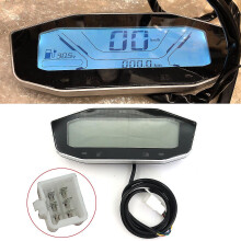 Electric Scooter 60v 72v Odometer Battery Power Display Speedometer Gear Table For Scooter Harley Scooter Accessories
