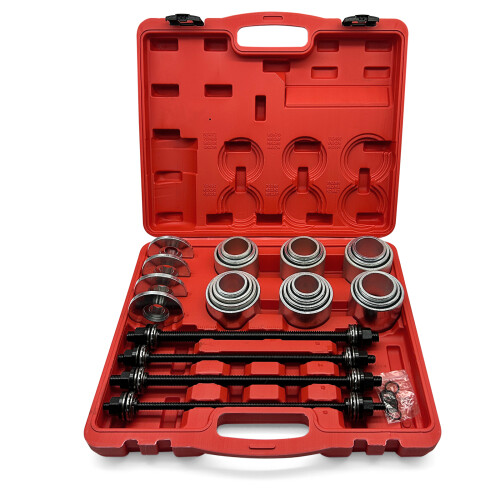 28pc Universal Press&Pull Sleeve Tool Bushing & Bearing Seal Remover 1