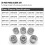28PCS Universal Press & Pull Sleeve Bushing Installation&Removal Tool 6