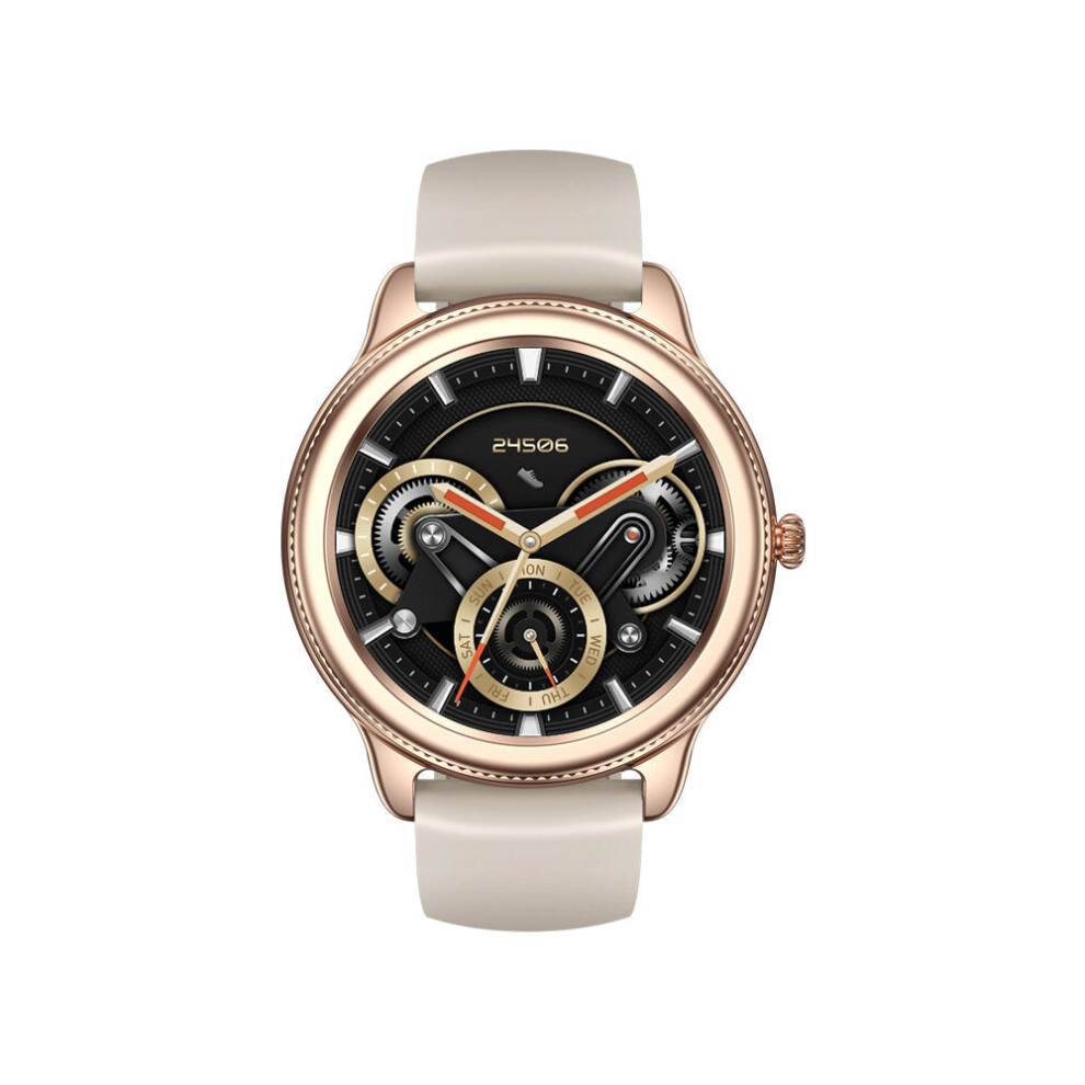 (Gold) 1.1 Inch Full Touch Screen Heart Rate Blood Pressure Spo2 Monitor 20+ Sports Modes 30 Days Standby Ip68 Waterproof Bt5.0 Female Smart Watch Gold 9495687794754