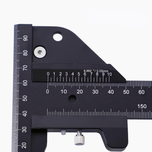 0-150mm Aluminum Alloy Multi-Function Metric Scriber Gauge Measuring Tool 2