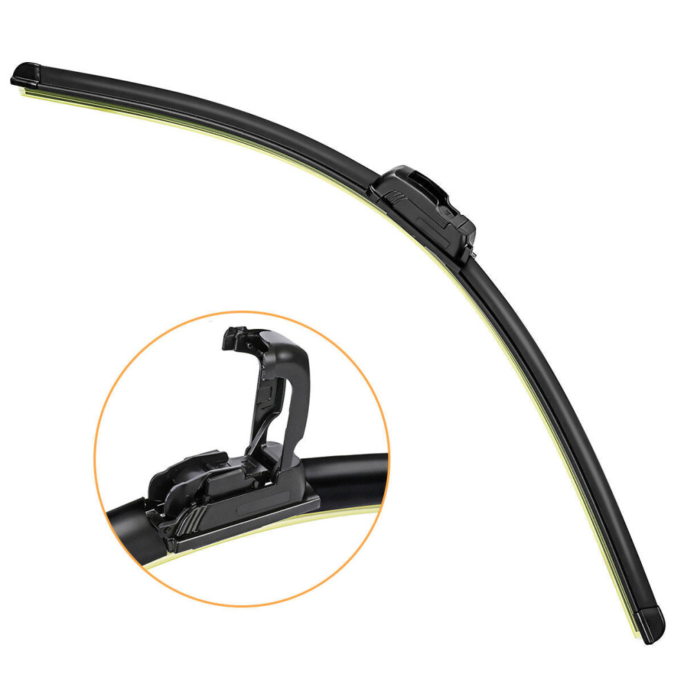 (20Inch) Universal Rubber Boneless Wiper Blades Windshield Wipers 4250937559010