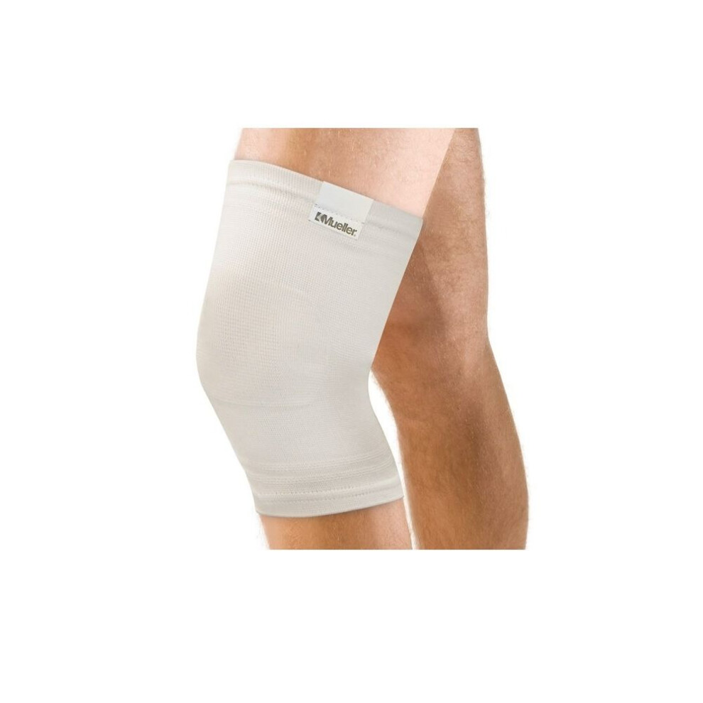 Mueller Elastic Knee Support Medium 6402A |Comfortable & Supportive Knee Brace for Injury Relief