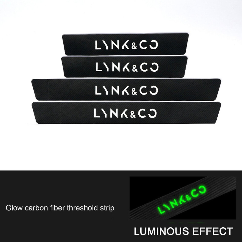 (Linke 4Pcs) Auto Door Sill Protector Anti-Scratch Door Sill Protector For Automotive Tool Accessories 8792504018712