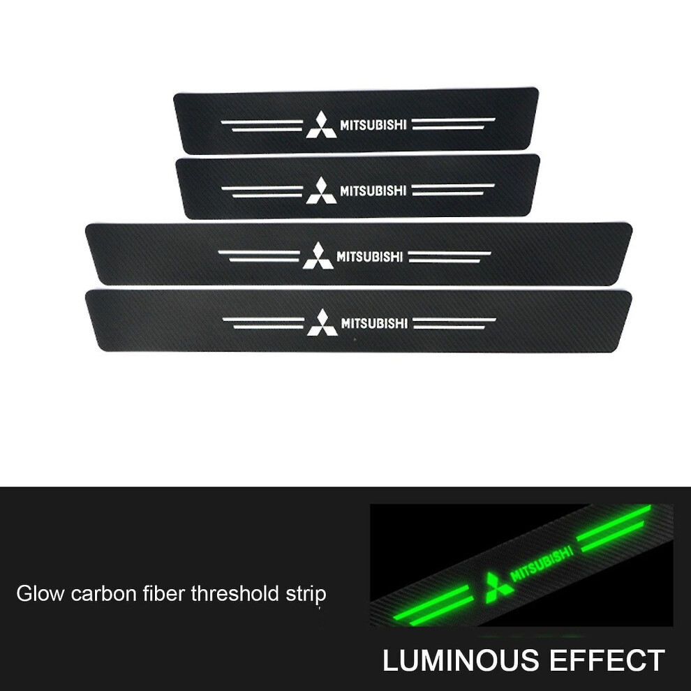 (Mitsubishi 4Pcs) Auto Door Sill Protector Anti-Scratch Door Sill Protector For Automotive Tool Accessories 8792504018842