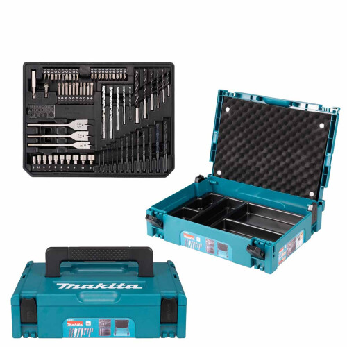 Makita Makita Makpac 70 piece Screwing and Piercing Tip Set - E-24913 1