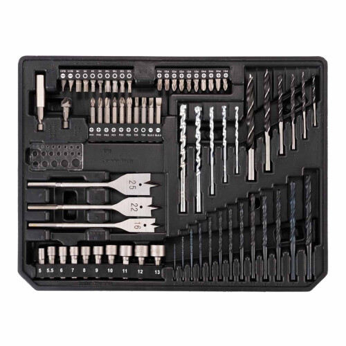 Makita Makita Makpac 70 piece Screwing and Piercing Tip Set - E-24913 2