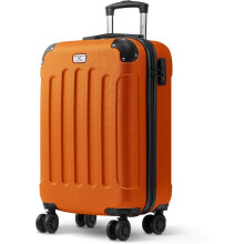 LUGG 20 Inch Skywander Lightweight Travel Cabin Bag 55x35x23cm, Orange