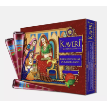 Kaveri Mehndi Cones ALL Natural Body Art Ready to Use Temporary Tattoo