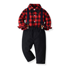 (679, 110cm) Baby Boy Gentleman Long Sleeves Suit Sets with Pocket, 3 Months - 14 Years