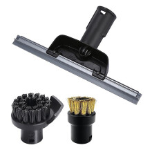 For Karcher Sc2 Sc3 Sc4 Sc5 Ctk10 Ctk20 Window Nozzle Scraper Round Brush For Steam Cleaner Mirrors
