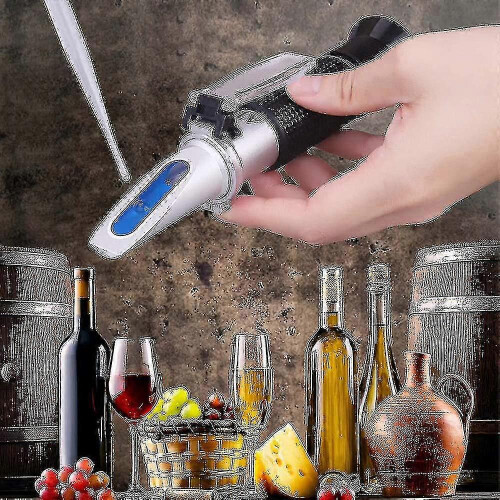 Distillery Refractometer Alcohol 0-80% V / V Alcohol Meter 2