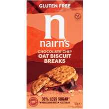 (Pack Of 4) Nairn's Chocolate Biscuit Breaks 160g