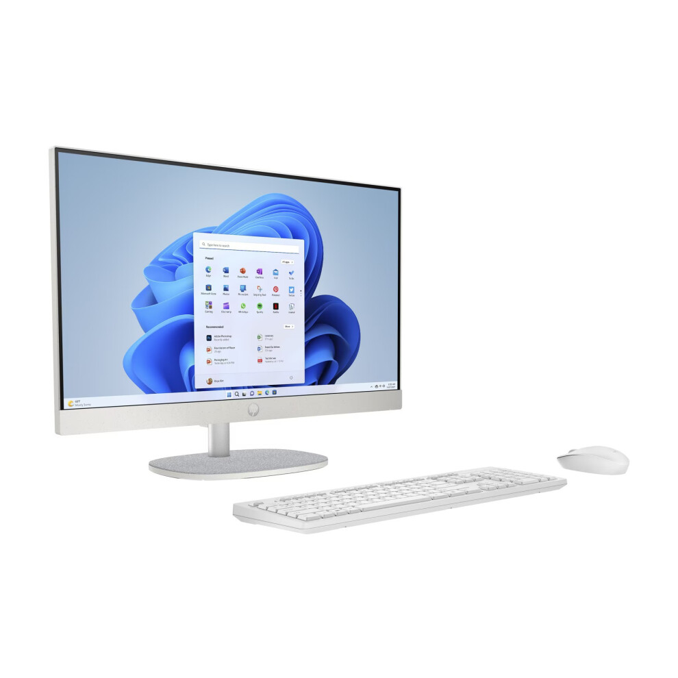 HP 24-cr1007na 23.8" AIO Desktop PC Intel Core Ultra 5 8GB RAM 1TB SSD