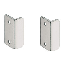 Pair Angled Strike Plates Door Catch Latch Camper Caravan 233.42.790