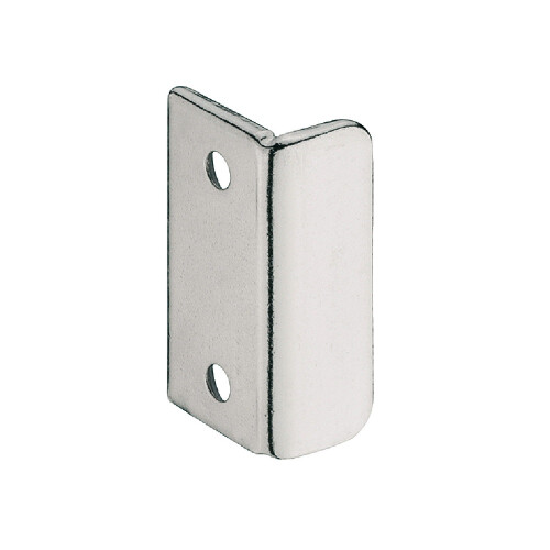 Pair Angled Strike Plates Door Catch Latch Camper Caravan 233.42.790 2
