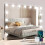Hollywood Mirror Usb Makeup With Lights Lighted 10 Bulbs 3 Lighting Modes(only Lights) 4