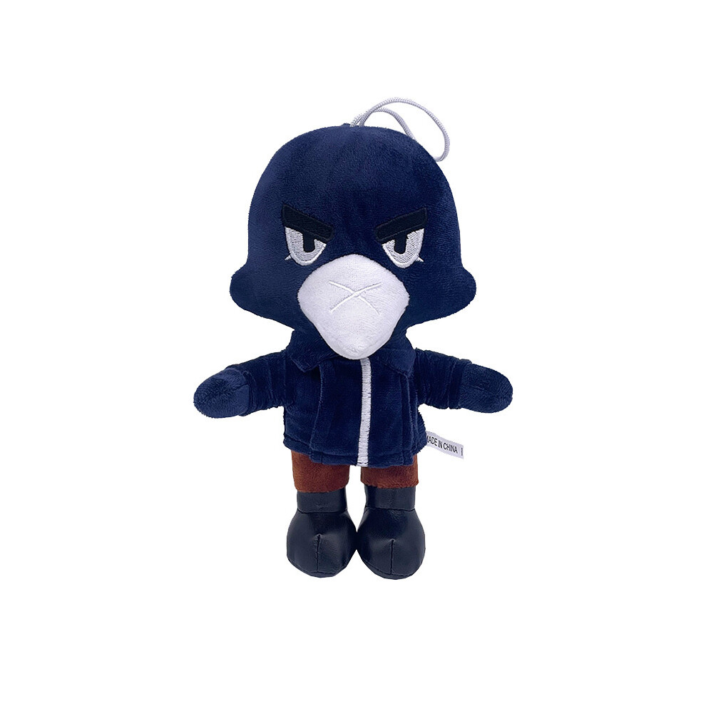 ( Crow 22Cm) Brawl Stars Plush Toy Plushies Stuffed Game Doll Kids Gifts Black