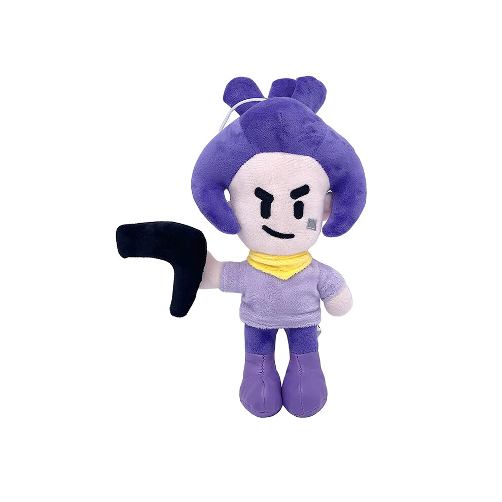 (Shelly 27cm) Brawl Stars Plush Toy Plushies Stuffed Game Doll Kids Gifts